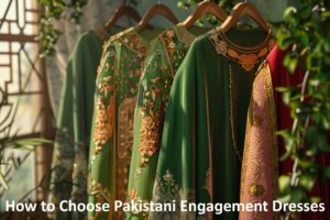 Pakistani Engagement Dresses For Bride